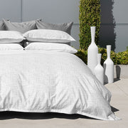 Yale | Printed Sateen Duvet Cover – 100% long staple cotton 340 thread count by St Genève